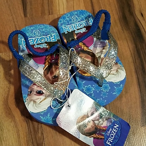 frozen flip flops toddler